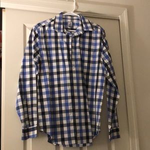 Checkered Dress Shirt Size L